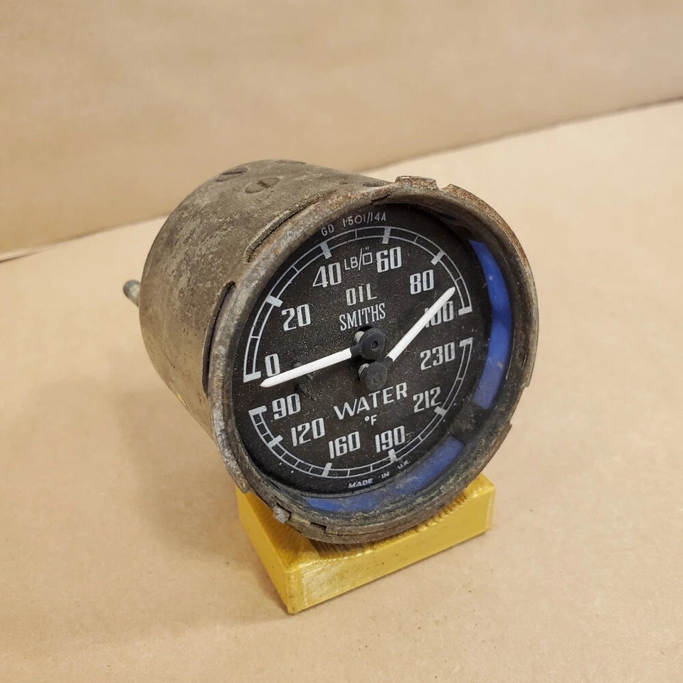 Smiths Oil Water Gauge GD1501/14A Max Temp 230 deg F Max Pressure 100 lb - Image 4 of 4