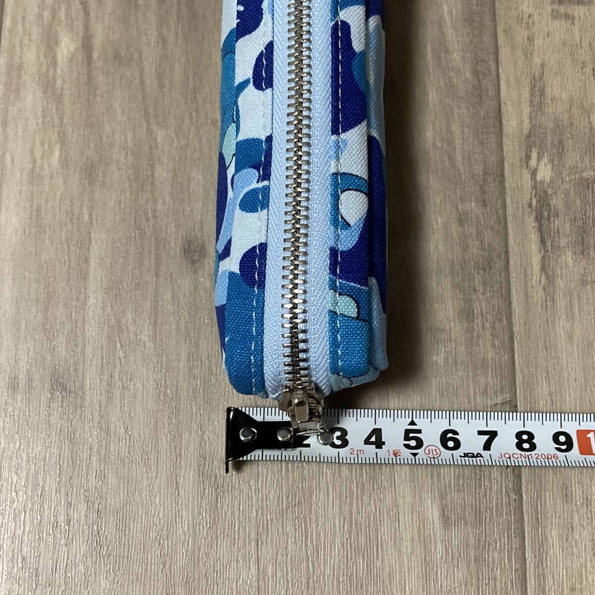 BAPE x KAWS ペンケース BAPE × kaws bendy ABC camo blue pen case pouch a bathing ape