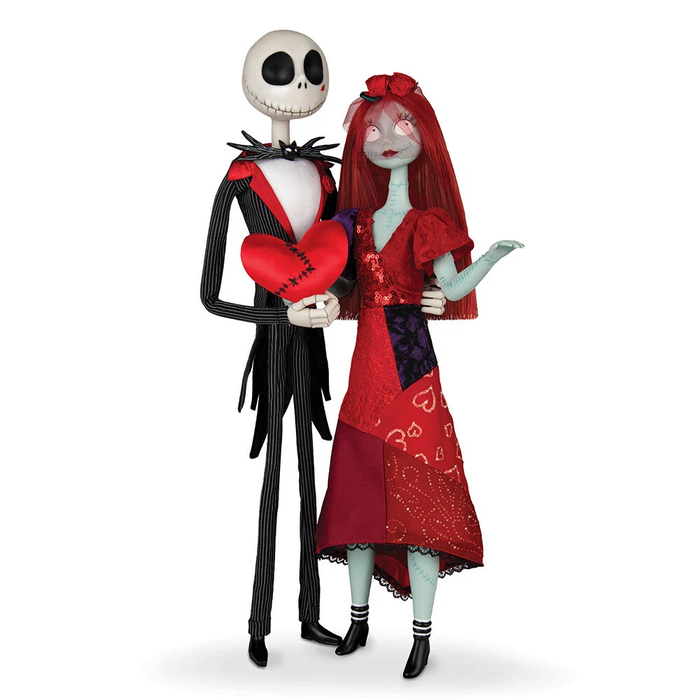 The Nightmare Before Christmas Jack and Sally Scary Kind Of Love Portrait  Figure | eBay