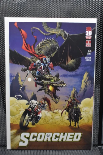 The Scorched #9 Kevin Keane Variant Image 2022 Todd McFarlane She-Spawn 9.6