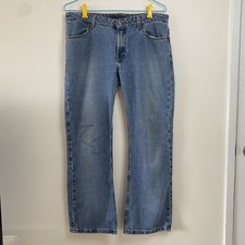 Vintage Route 66 Low-rise 100 Cotton Medium Wash Jeans