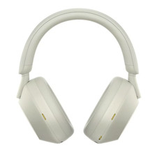 NEW Sony-WH-1000XM5 Wireless Noise-Canceling Over-the-Ear Headphones, Silver