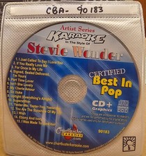 90183 STEVIE WONDER     CHARTBUSTER KARAOKE LOT SH