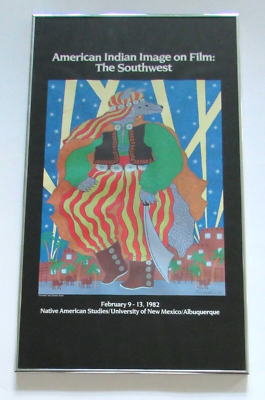 Harry Fonseca Santa Fe Signed Sheik Coyote Poster 1982 | eBay