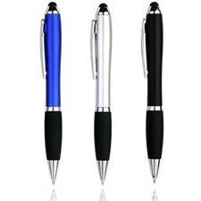  3-PK 2-in-1 Universal Touch Screen Stylus  Ballpoint Pen For Phone Tablet PC