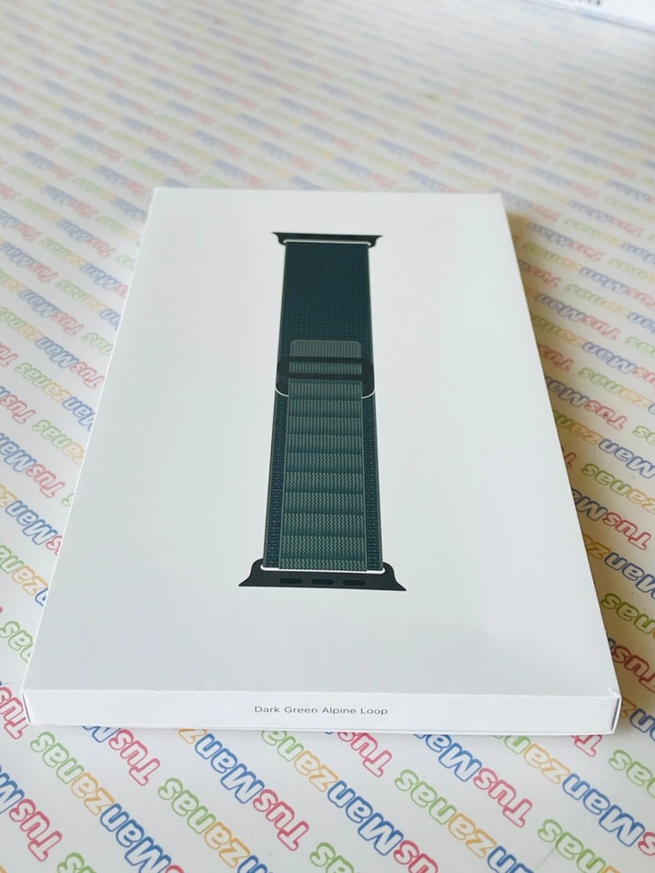 CORREA ORIGINAL APPLE WATCH ALPINE LOOP VERDE / NEGRO S ULTRA 3 2 SERIES 11 46mm - Imagen 2 de 4