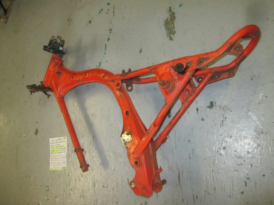 MARCO PRINCIPAL HONDA XR100 1984 VINTAGE 50100-KA9-680ZA, REPARACIÓN PREVIA Foto 4 de 4