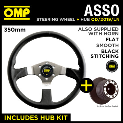 OMP ASSO STEERING WHEEL & HUB COMBO PEUGEOT 306 MK1 ALL 93-97