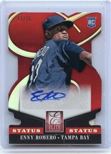 2014 ELITE #62 ENNY ROMERO AUTOGRAPH 