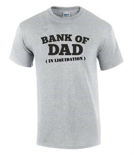 Camiseta Bank Of Dad Cumpleaños Día del Padre Divertida Ruda Camiseta Hombre T0045 - Imagen 5 de 7