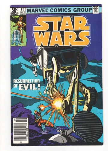 Star Wars #51 Marvel Comics 1981 VF Newsstand