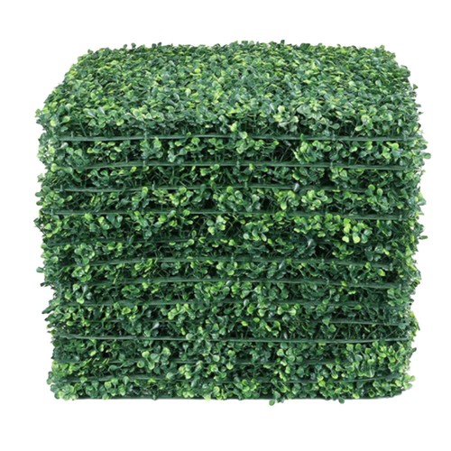 Large Artificial Boxwood Grass Topiary Mat Hedge Wall Panel Grass Fence Decor UK - Picture 15 of 15
