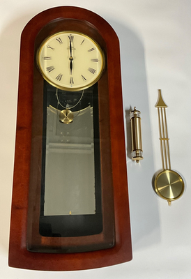 SEIKO EMBLEM WALL CLOCK, AHS001BH, DAMAGED, READ! | eBay