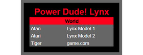 Power Dude! Lynx USB-C Power Delivery adapter for Atari Lynx Model 1 and 2