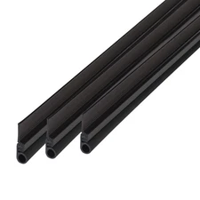 43305 Brown Aluminum and Vinyl Cinch® -Adhesive Top and Sides Door Seal Kit