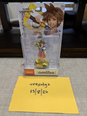 Nintendo amiibo Sora Super Smash Bros. Ultimate Character Figure NVL C AADZ USZ