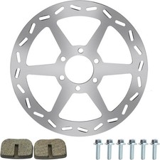 180mm Mini Bike Disc Brake Rotor with Pads for Motovox, Mega Moto, Baja Doodle B