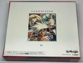 Langrisser IV Package Saturn SS CA