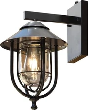 Porch Light Outdoor Modern Wall Light, Dusk to Dawn Sensor  Weather-Resistant