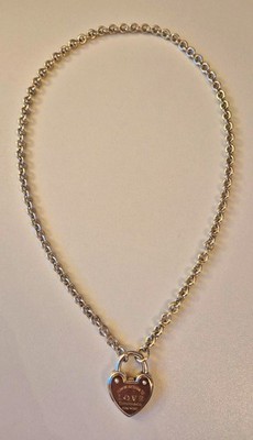 Original NYC Tiffany & Co. Return to Love Halskette Sterlingsilber