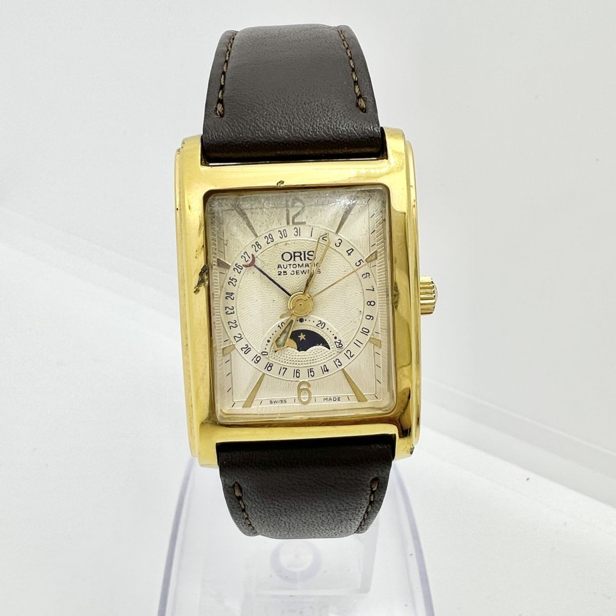 Vintage ORIS Rectangular Pointer B7460  Automatic… - image 2