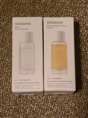 NIB Mixsoon Essence - Soondy Centella Asiatica .67 oz & Bifida Ferment .67 oz