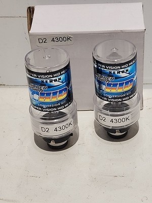 Super Vision D2S  HID Xenon Bulbs 4300K Replacement Pair