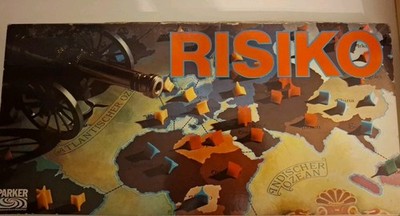 Brettspiel - RISIKO  - PARKER  1975