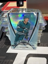 2025-26 UD Allure #AR-SD Sam Dickinson SP Rookie Sharks RC