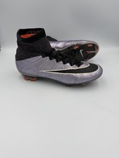 Scarpe da calcio Nike Mercurial Vapor Superfly viola metallizzato ACC tacchetti carbonio 