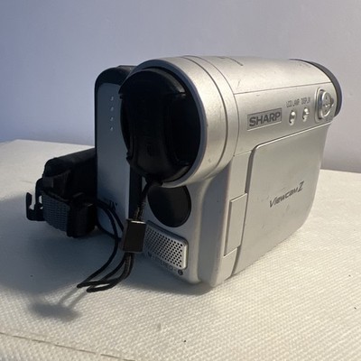 Sharp Viewcam Z VL-Z3 Mini DV Camcorder Silver 2.5'' Screen 500x Zoom Untested
