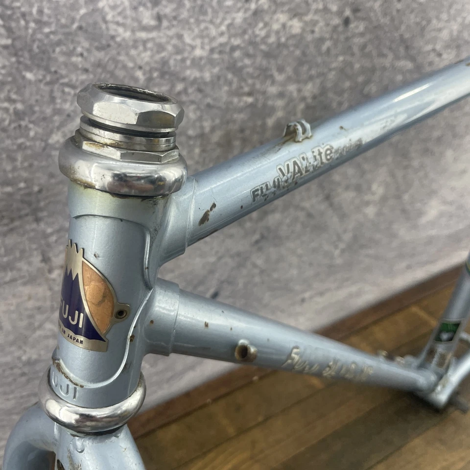 Juego de cuadro vintage Fuji BLVD XC 19 pulgadas bicicleta de montaña 26 Japón Chromoly Suntour MTB Foto 4 de 4