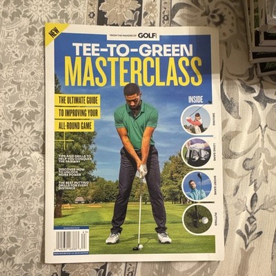 Tee-To-Golf Masterclass/ Golf Magazine- BRAND NEW