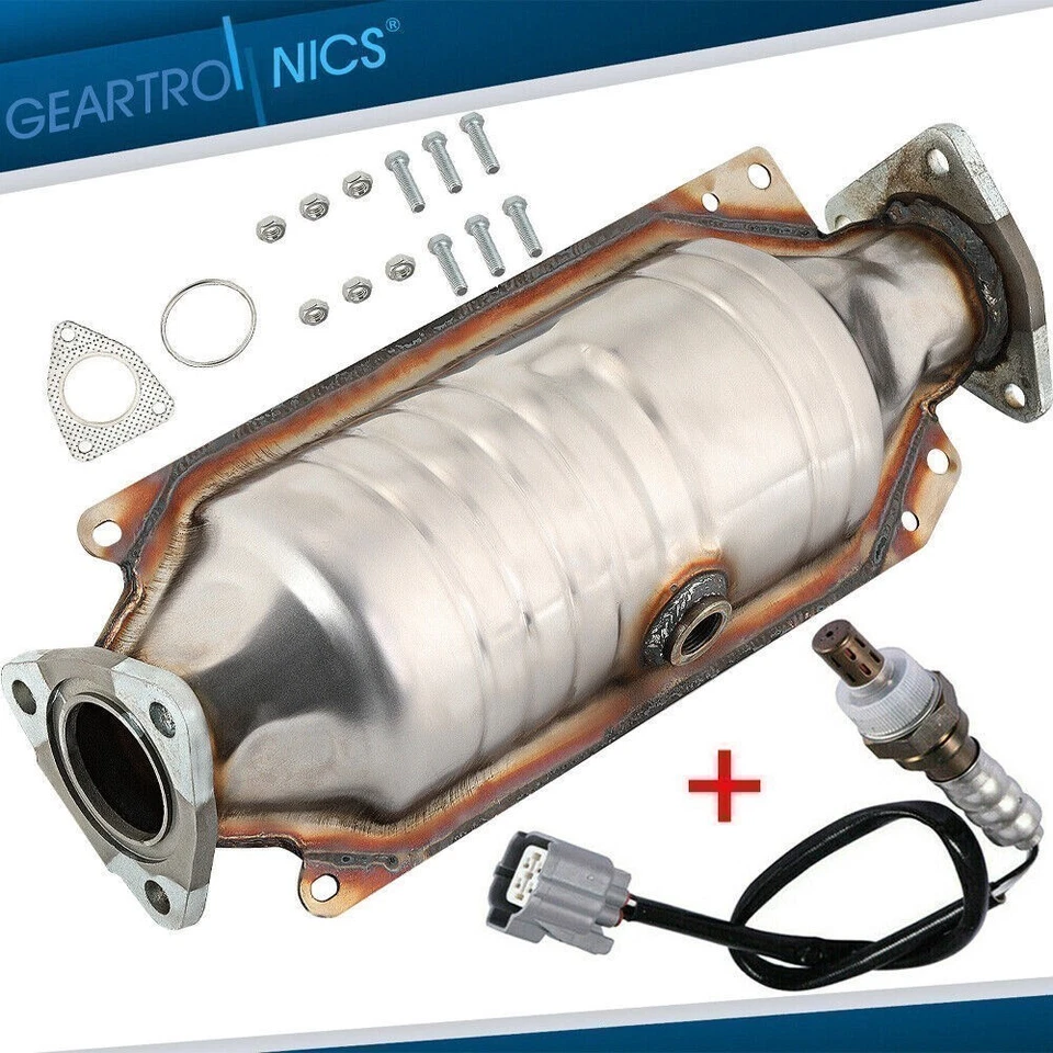 Convertidor catalítico para Honda Accord 1998 1999 2000 2001 2002 con sensor trasero EE. UU. Foto 2 de 4