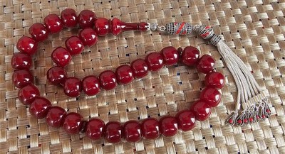 Amber Bekelite Prayer Worry Beads Kanayan Baga Subha Tasbih Tasbeeh