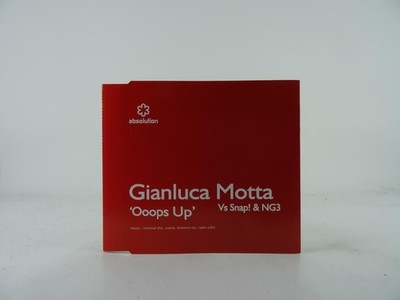 GIANLUCA MOTTA VS SNAP! AND NG3 OOOPS UP (A4) 6 Track Promo CD Single including 