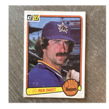 Donruss 1983 Base Set #352 Rick Sweet Seattle Mariners MLB Baseball Card