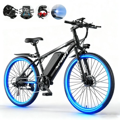 #ad 26quot;ebike Commuter Bike 48V 10.Ah 30mph 1500W Peak Ebike for Adults Electric Bike $379.00