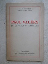 APPLE TREE: PAUL VALERY and literary creation, 1946. Shipping