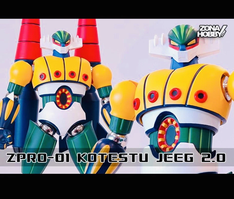 Kotetsu Jeeg Robot D’acciaio 2.0 Zpro Zona Project Lotto Controllato Perfetto - Immagine 4 di 4