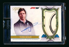2025 Topps Dynasty F1 #DAP-TWO Toto Wolff Gold Patch Autograph #1/1