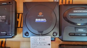 Lot of 5 Sega Genesis Saturn Dreamcast Consoles Parts Repair AS-IS