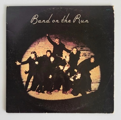 PAUL McCARTNEY & WINGS~ Band On The Run Vinyl SO-3415 w/ Poster EX/VG Cond 1973