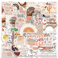 100PCS Motivational Aesthetic Stickers, Vintage Inspirational Decals Gift for...