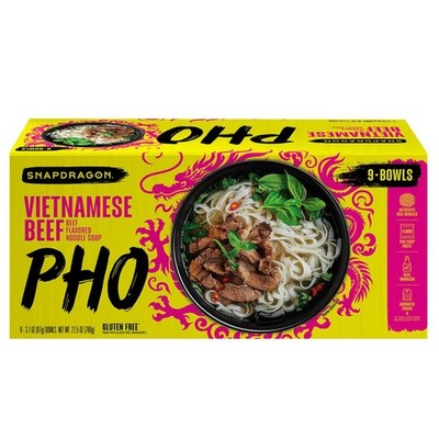 Snapdragon Vietnamese Pho, Beef, 3.1 oz, 9 ct