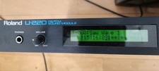 Roland U-220 Sound Module Used MIDI Synthesizer Unit Junk Condition