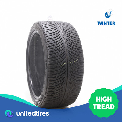 Used 295/35R21 Michelin Pilot Alpin 5 SUV 107V - 8/32