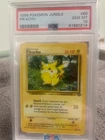 Pokémon 1999 Pikachu Jungle 60 PSA 10
