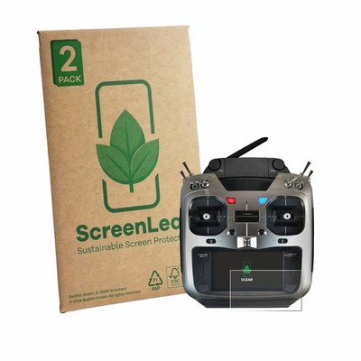 2x ScreenLeaf Displayschutzfolie für Robbe Futaba T16IZ Super nachhaltig 