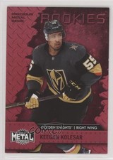 2020-21 Skybox Metal Universe Rookies PMG Red 68/90 Keegan Kolesar #106 0t0g